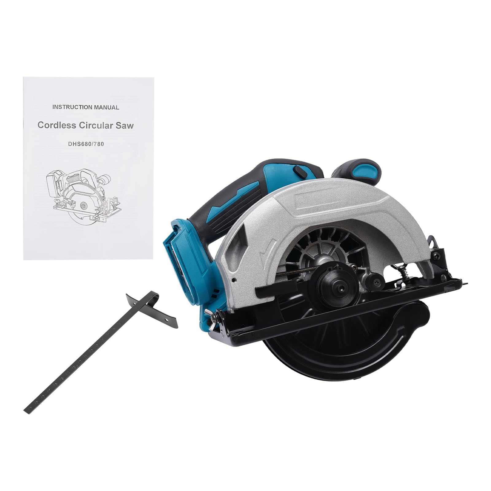 Sierra circular manual, 750 W, 2000 rpm, potente motor, profundidad de corte 90 mm (0-45º), corte ajustable, extracción de polvo, para cortar madera, renovación de casa, hecha a mano