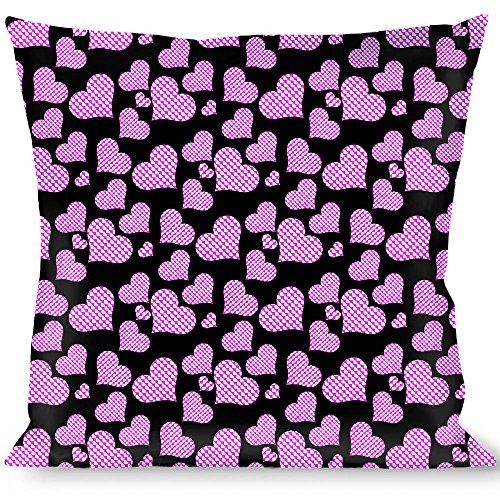 Manta almohada de corazones con hebilla abajo para sofa y cama 2