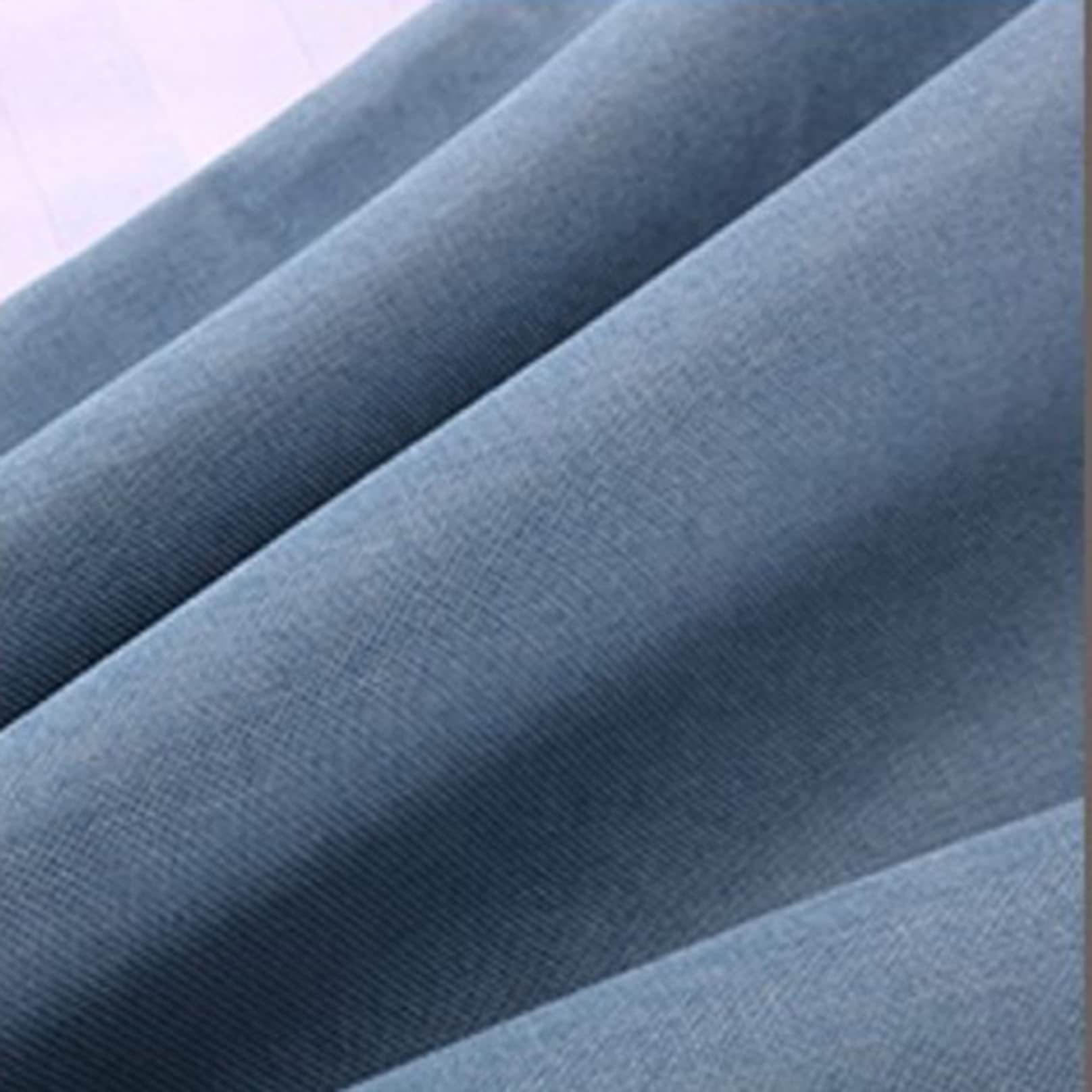Bed Runner for Foot of Bed Bed Linen Bedspread Solid End Towel Cover Bedding Protection Bed Scarf for Hotel Bedroom Decor Blue 50 * 240cm - Image 3
