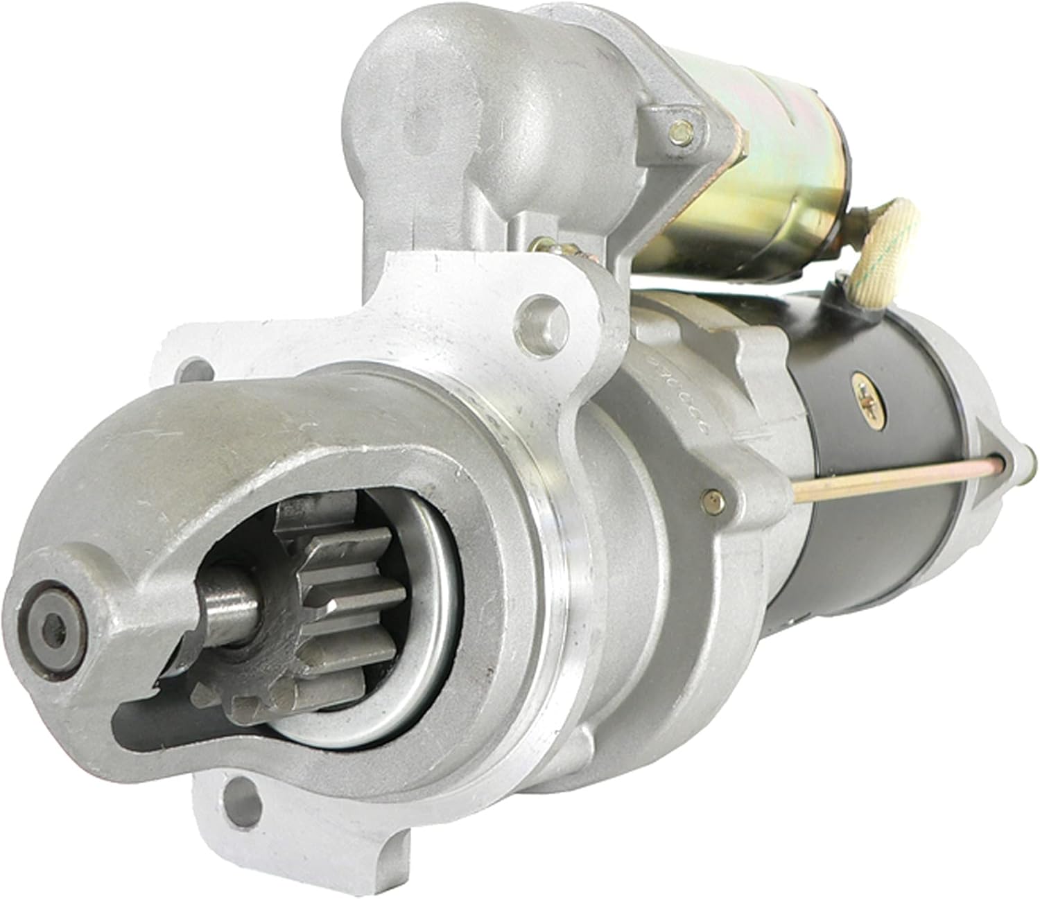 DB Electrical SNK0020 Starter Compatible with/Replacement for Delco 28MT, Perkins Diesel 24 Volt, CW, 4-Terminal Solenoid /10461459, 10479600