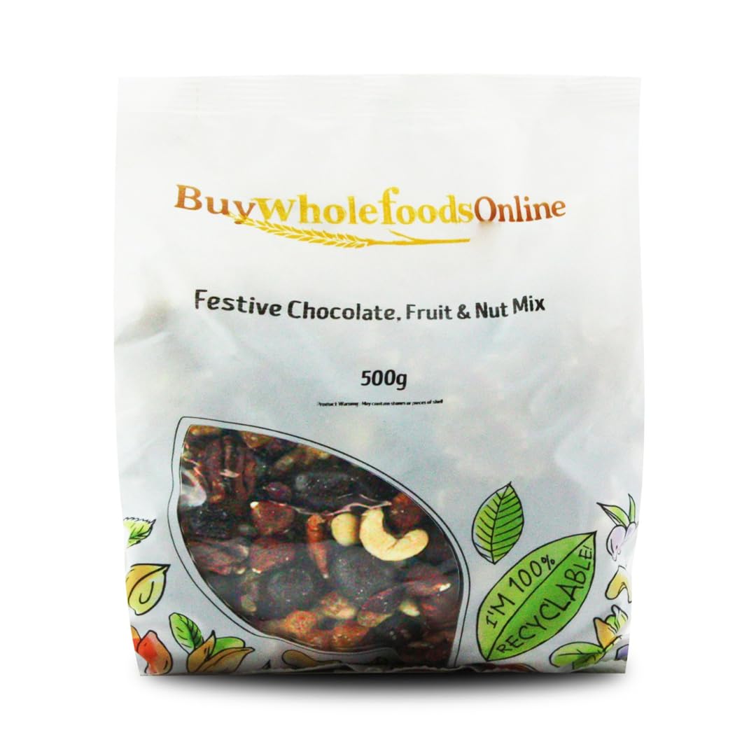 Festive Chocolate, Fruit & Nut Mix 500g (BWFO)