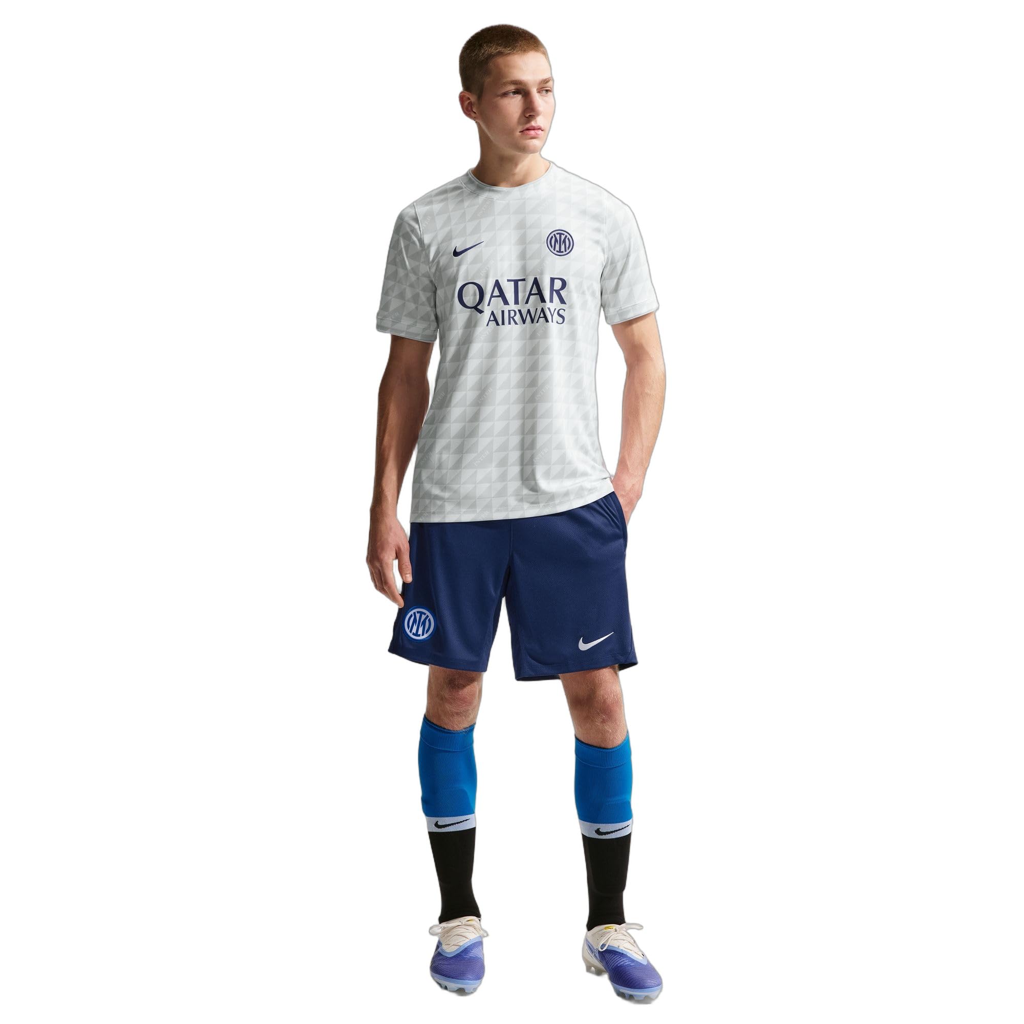 NIKE Inter Mailand Strike Nike Dri-fit Fußballshorts Aus Strickmaterial Für Herren - Shorty Mężczyźni