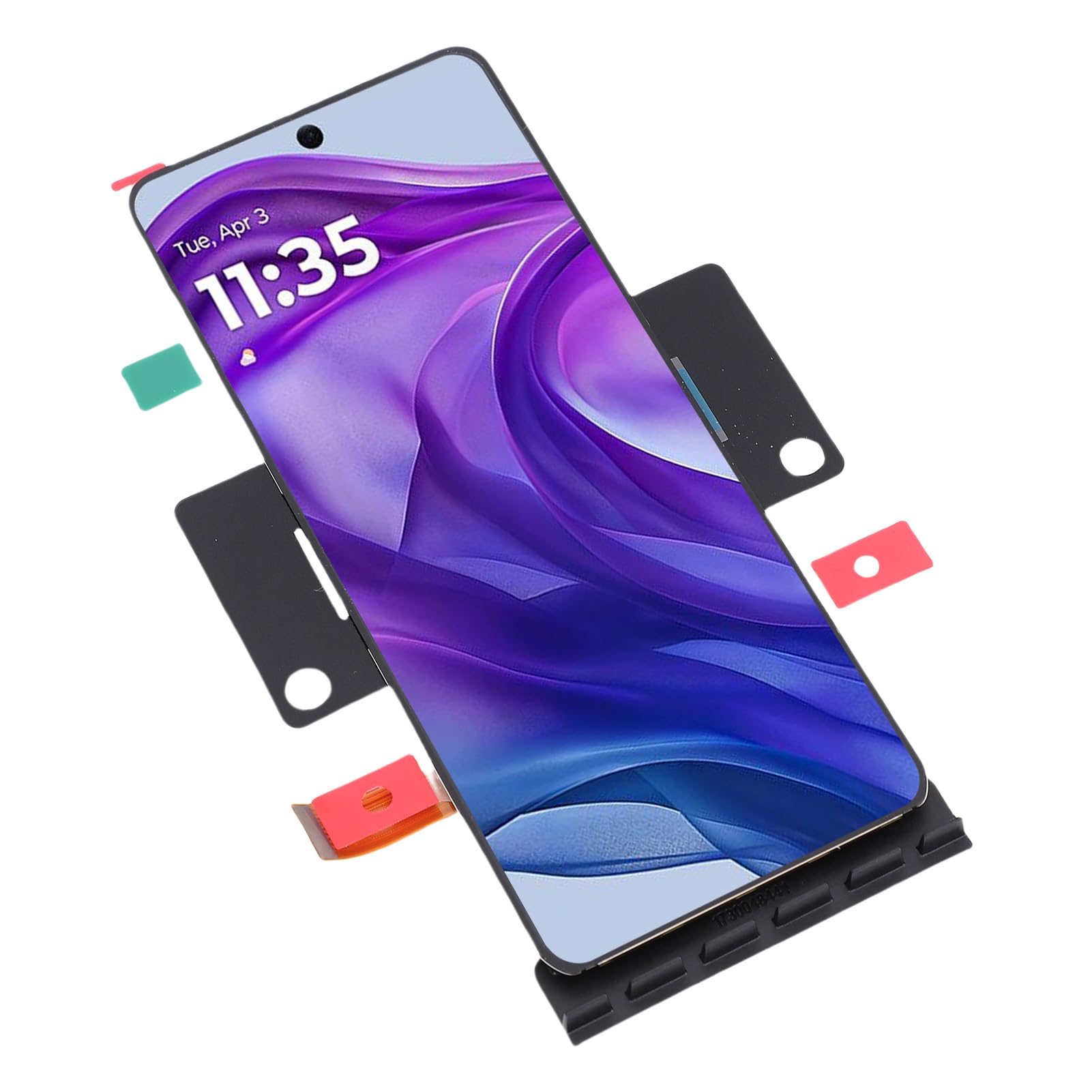 Display FHD Gruppo Digitalizzatore Touch Screen per Telefono per Razr 2024 50 Ultra Supporto per Sostituzione Schermo HD da 6,9 Pollici Impronta Digitale per Professionisti della Riparazione