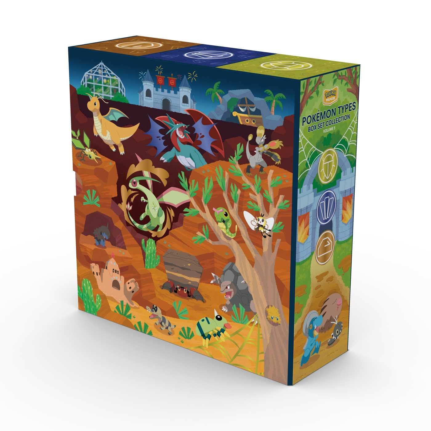 Pokémon Primers Type Box Set Collection, Volume 5: Bug, Dragon, Ground