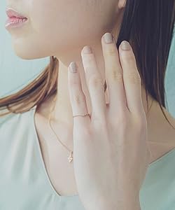 Amazon | (エテ) ete K10YG ダイヤモンド ピンキーリング 720622 1号