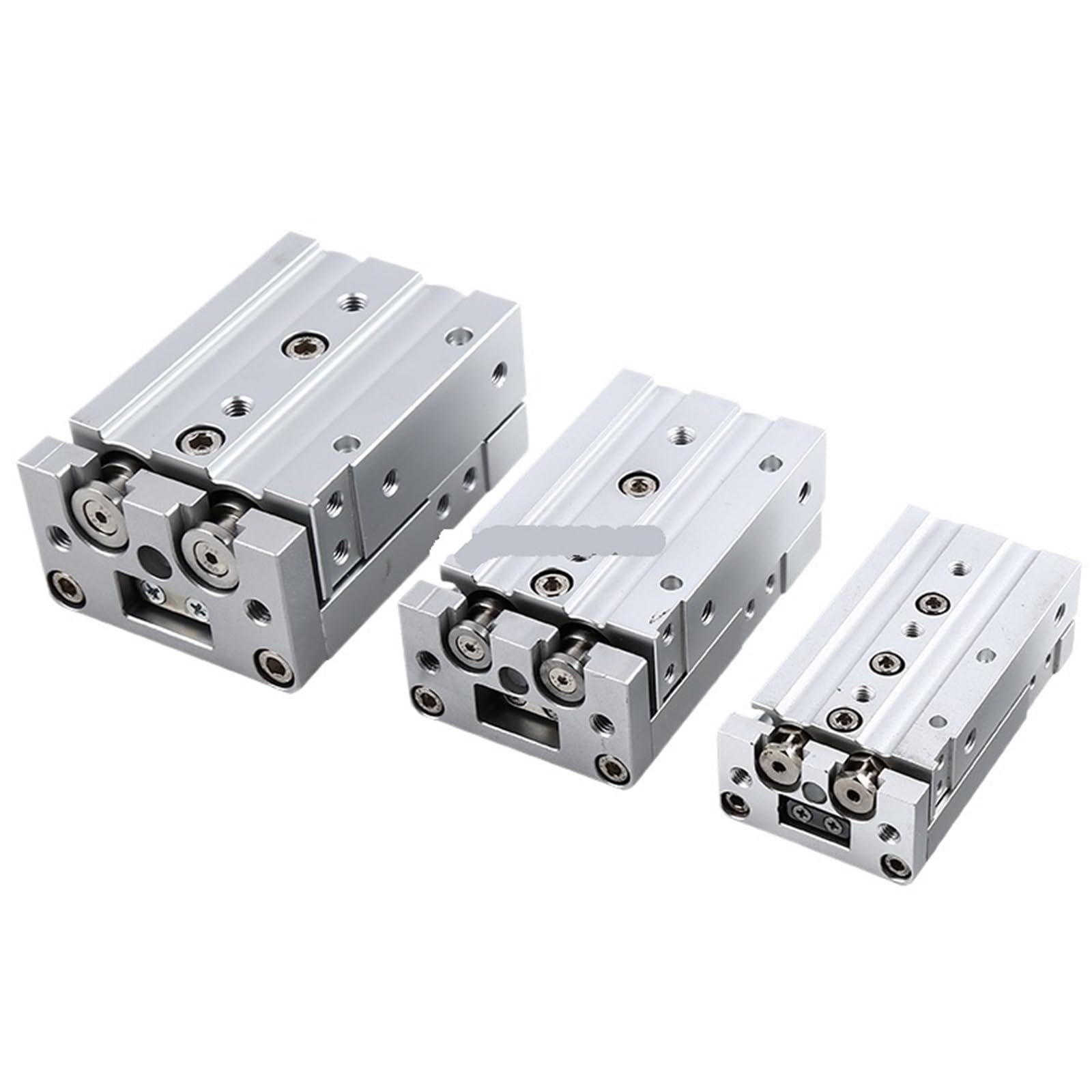 Vérin pneumatique double effet table coulissante 16mm course 75mm pneumatique
