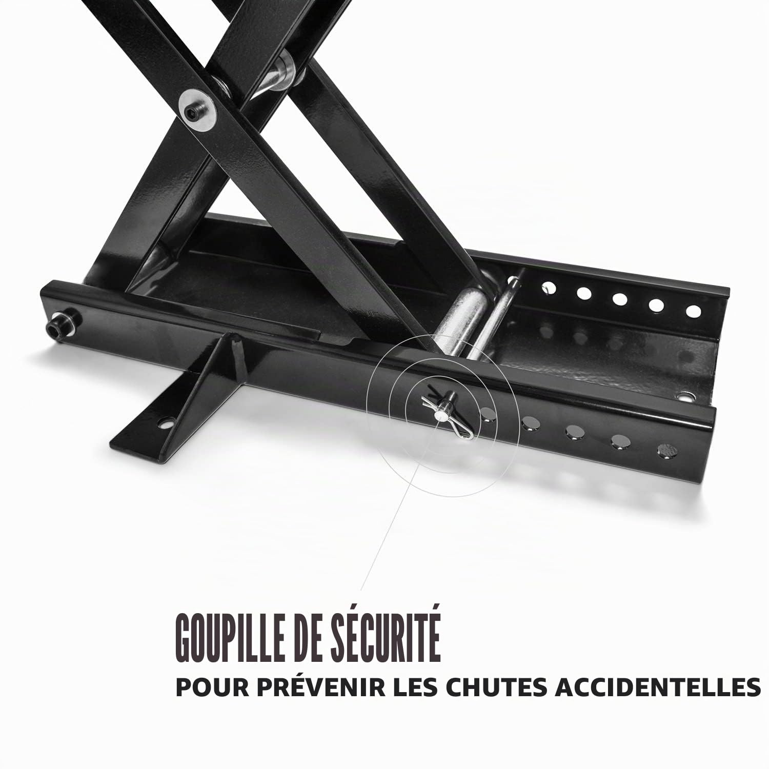 Cric Pont élevateur hydraulique pour Motos 500 Kg Certificat Ce