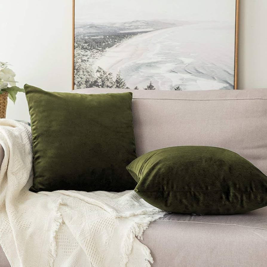 Amazon.co.jp: Khooti ベルベットクッションカバー 45x45 (メハンディ Amazon.co.jp: Khooti ベルベットクッションカバー 45x45 (メハンディ