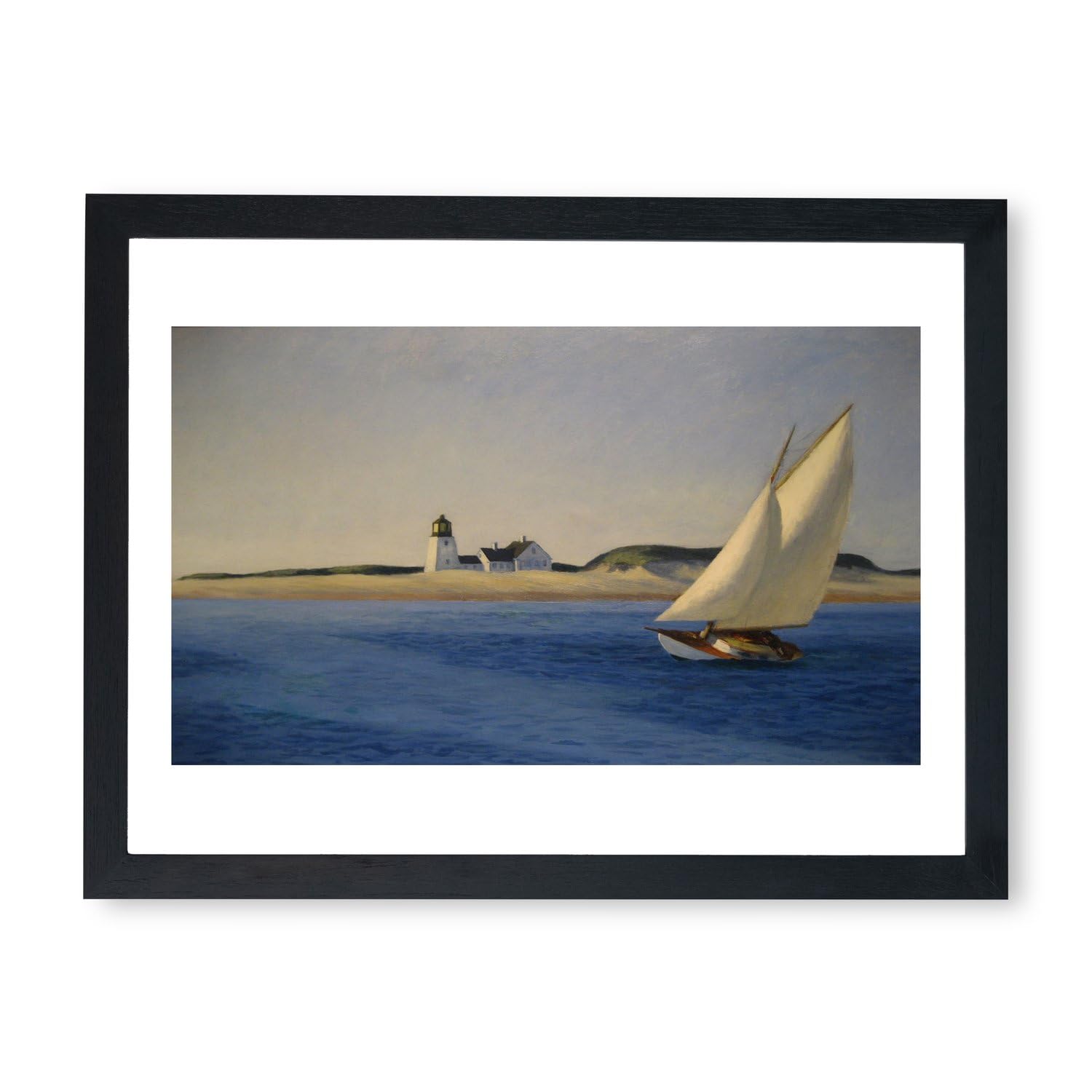 Edward Hopper poster encadré The Long Leg grand format impression premium