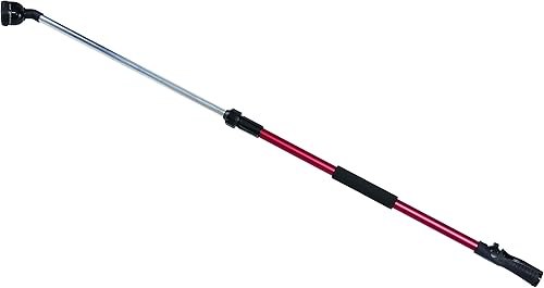 Miniatura 7 de Dramm Rain Select - Varita de lluvia con cabezal rociador ajustable de 9 patrones y válvula de encendidoapagado controlada con un toque, para