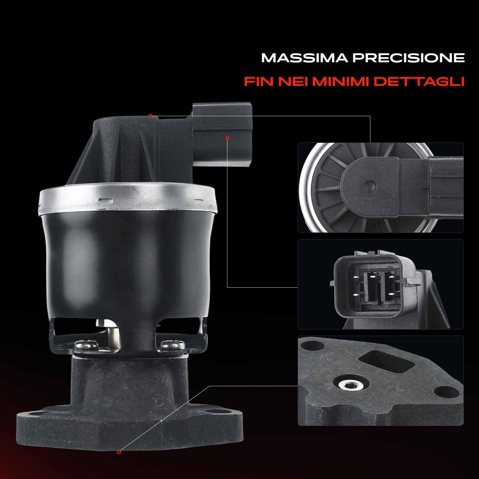 Frankberg Valvola EGR a 5 Poli 18011PWA050 | Compatibile con: J.a.z.z II GD GE2 GE3, J.a.z.z II GD GE3, Civic VIII Hatchback FK FN, J.a.z.z II GD, J.a.z.z Saloon GD