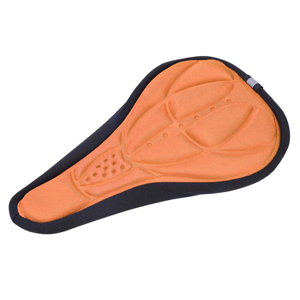 Siège de vélo,Rouge--Housse De Selle De Vélo 3d Confortable, Gel De
