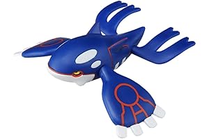 Takara Tomy Pokemon Sun and Moon Ehp-09 Kyogre Figure: A Deep-Sea Titan Unveiled