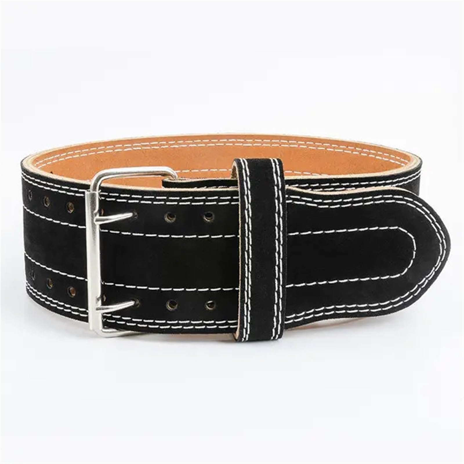 Cinturon Halterofilia Cinturón de levantamiento pesas piel vaca soporte espalda gimnasio culturismo Protector lumbar Cinturones Barra para el Gimnasio