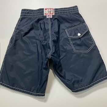BIRDWELL バードウェル　レッド　ボードショーツ　36サイズ アメリカ製 BIRD WELL/バードウェル】Birdie Boardshorts ストレッチ 水着 ボード