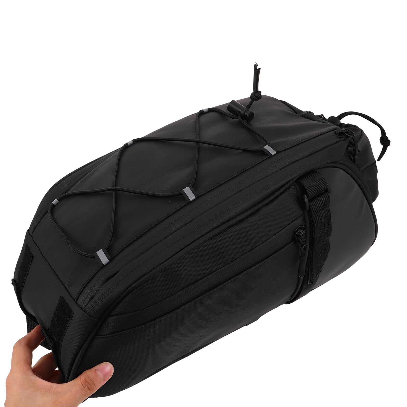 Zerodeko Borsa Posteriore per Bici 15L Borsa da Portapacchi Stabile per Mountain Bike e Bici da Strada Scomparto Ampio e Imbottitura Ergonomica per Ciclismo Viaggi e Pendolarismo