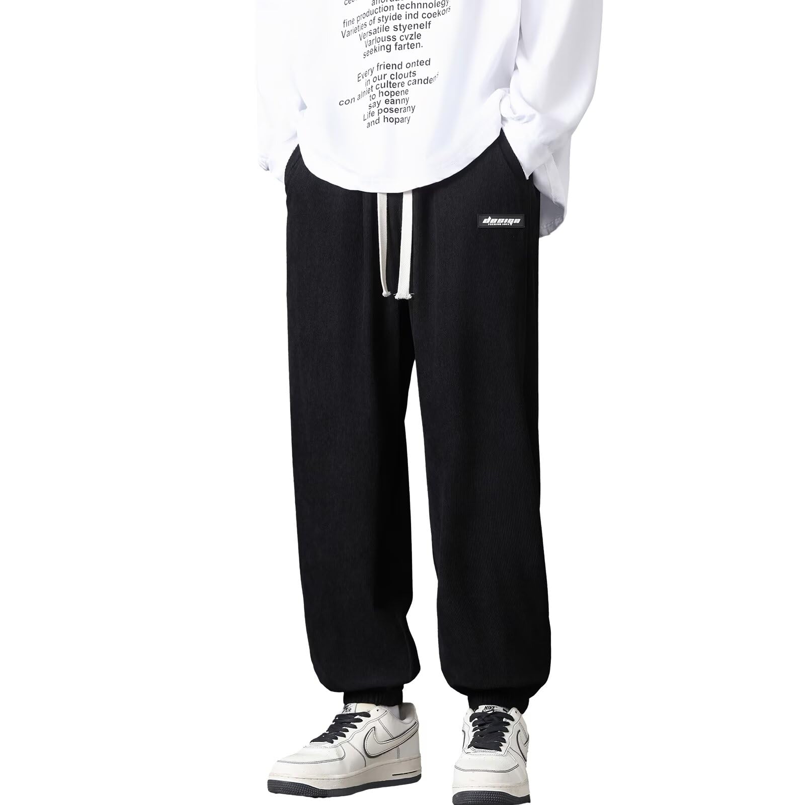 【44%OFF】【999円】 HedingRed メンズ ジョガーパンツ イージーパンツ