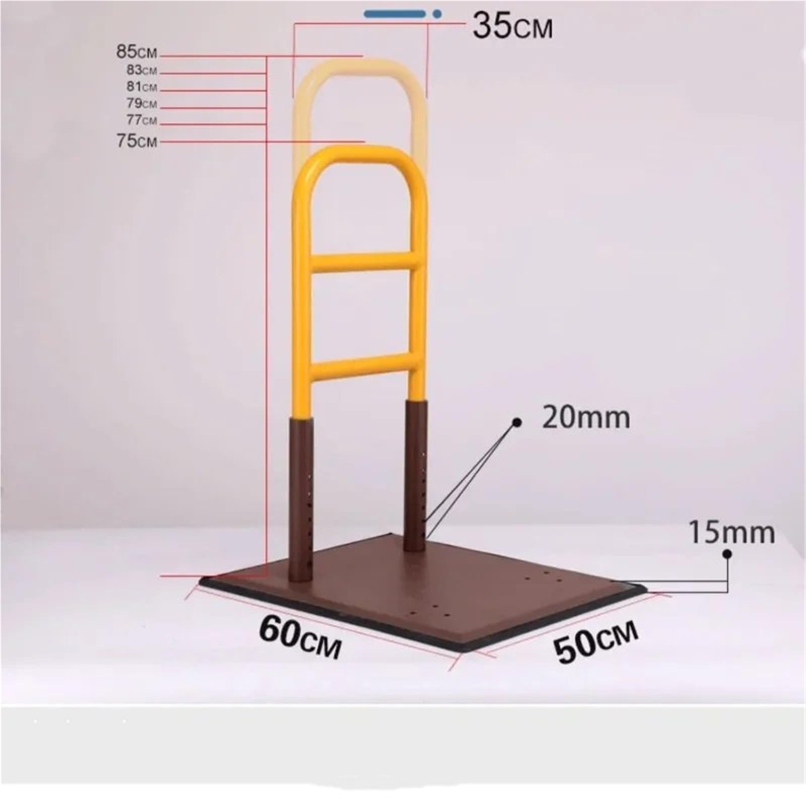 Barras de agarre de seguridad para baño, pasamanos con ventosa para soporte de inodoro y ducha, accesorios esenciales para personas con discapacidad y ancianos