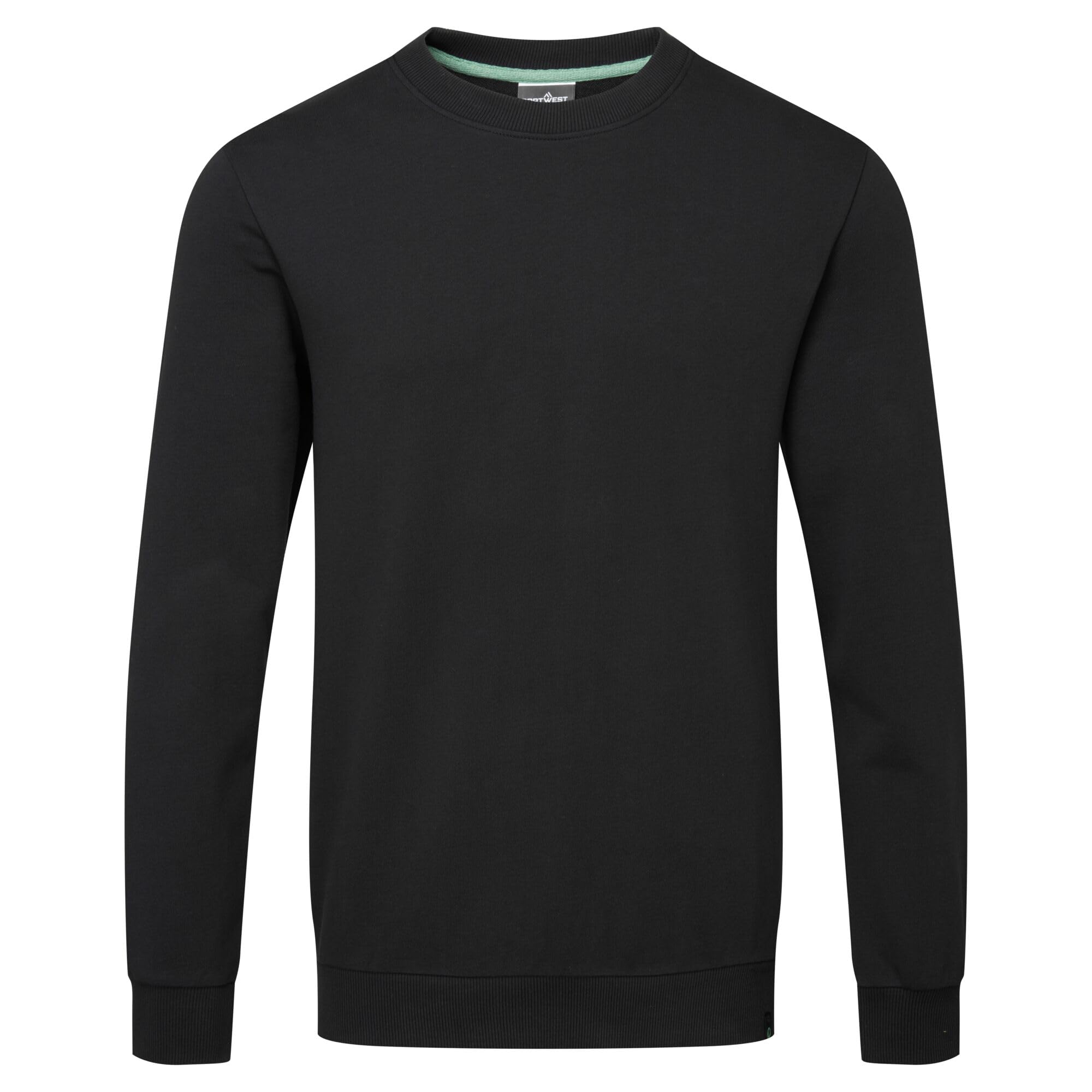 Portwest EC300 Organic Cotton Recyclable Sweatshirt Black