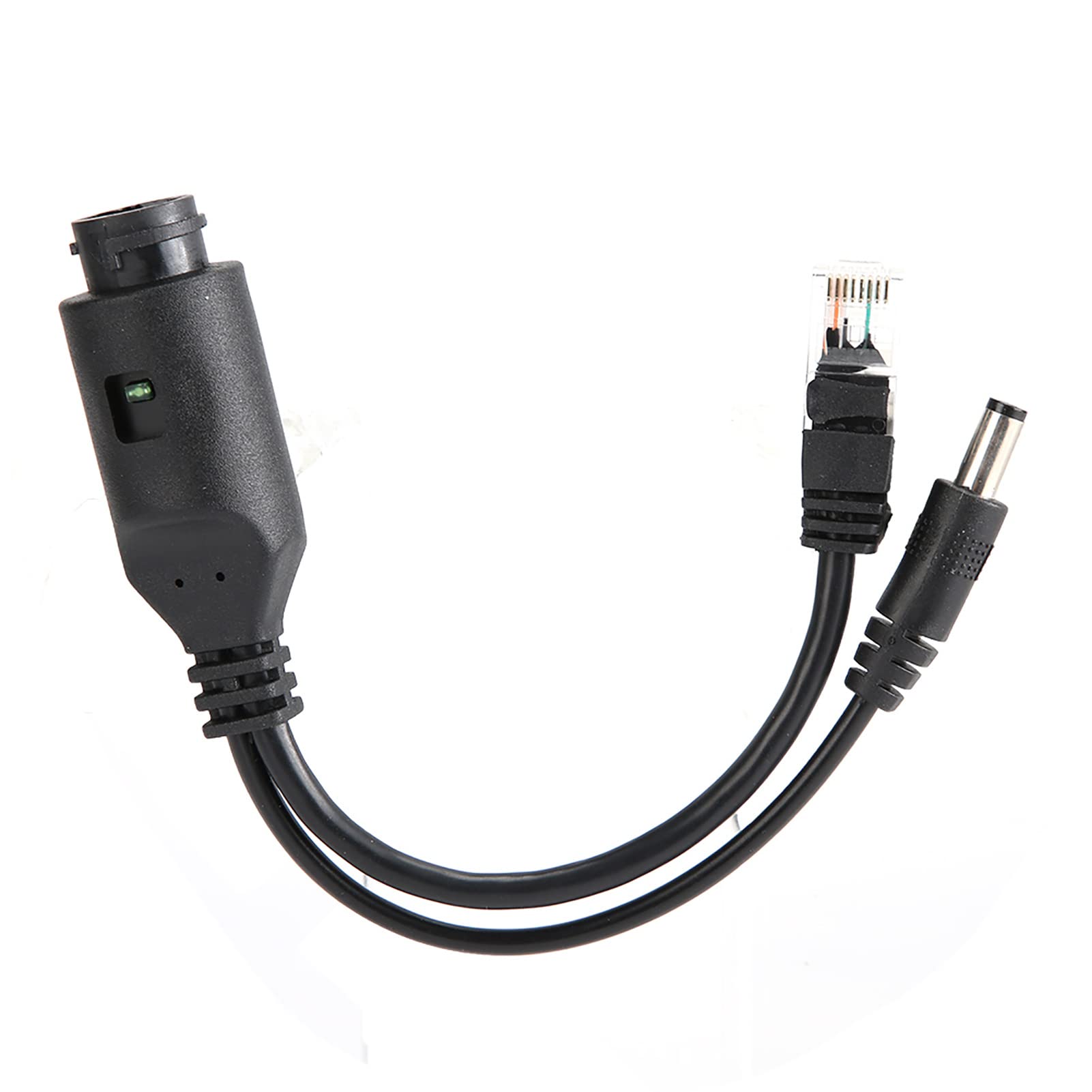POE Splitter, Voip Adapter POE Adapter with High Performance 24V for POE Devices (Black)