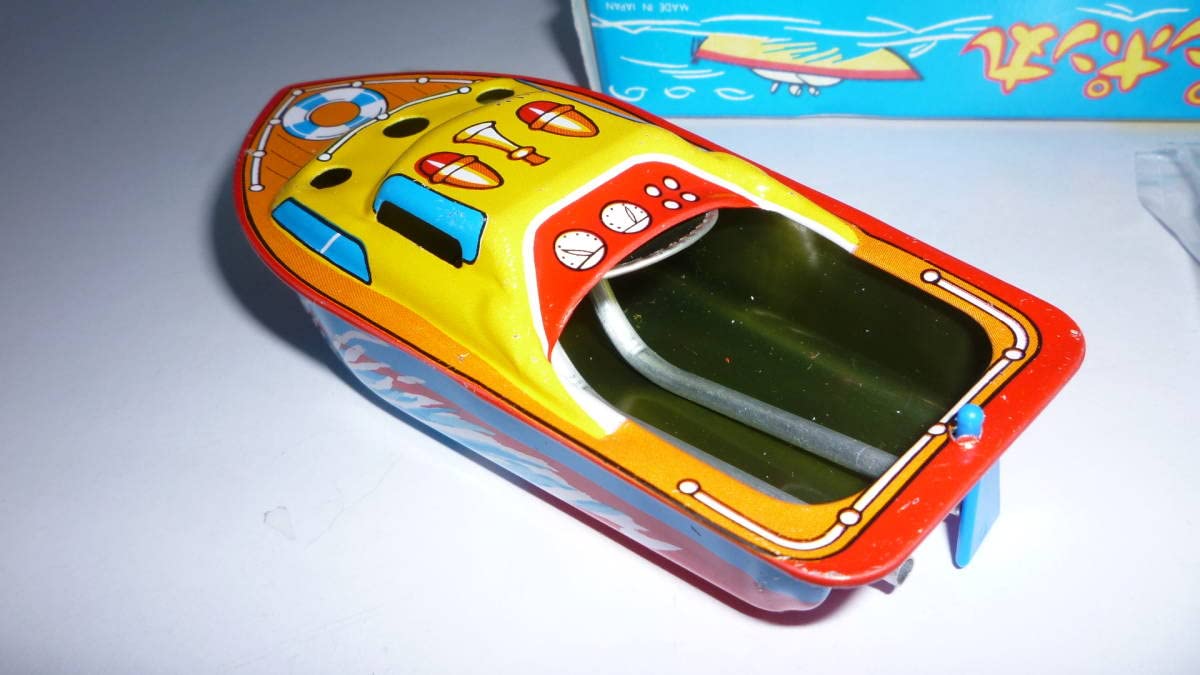 Amazon.co.jp: 30305-1 ポンポン丸 昭和レトロ ブリキのおもちゃ 未