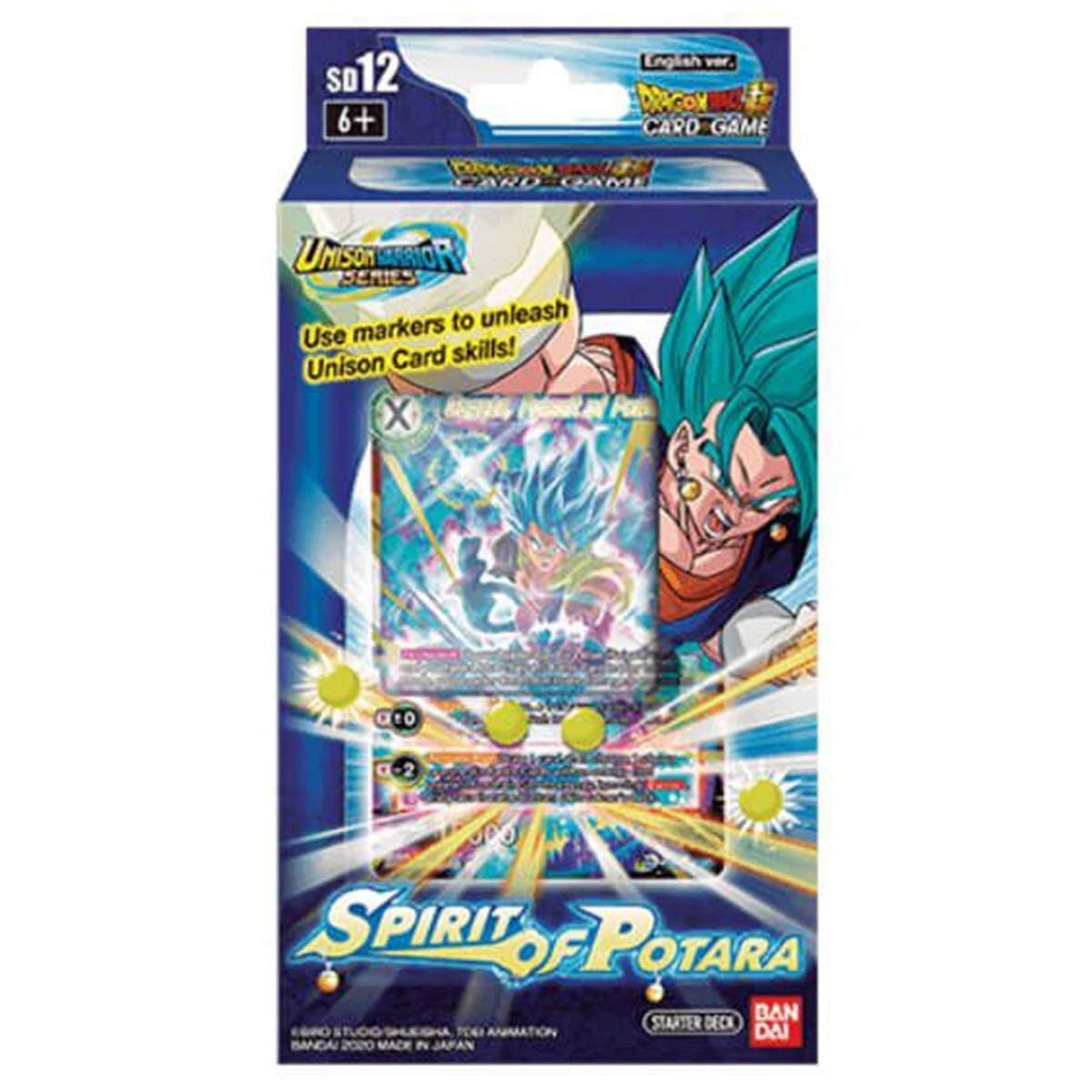 Amazon.com: Dragon Ball Super Card Game: Spirit of Potara Starter Deck :  Toys & Games