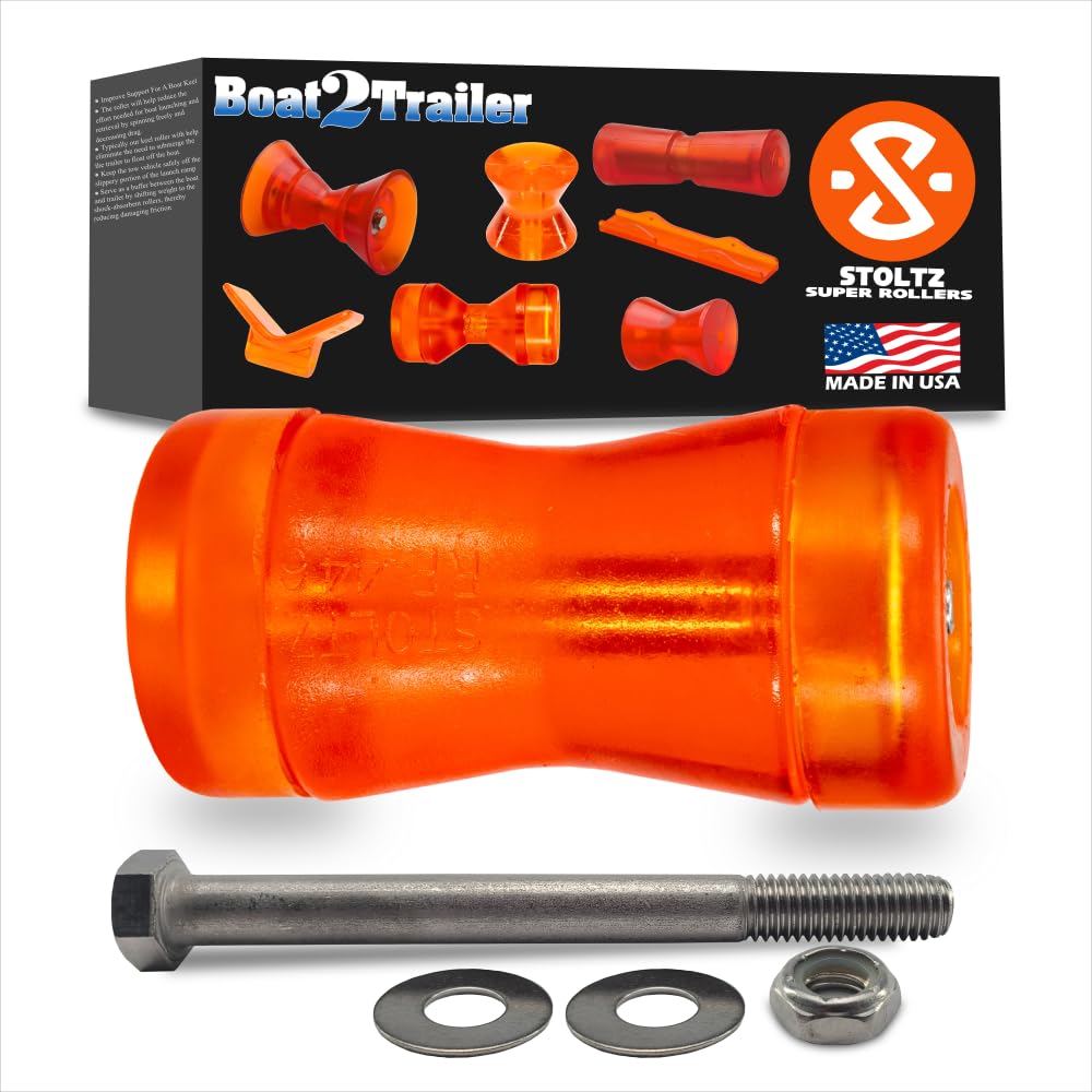 4? Boat Roller Kit Semi V Kit with Flat End Caps RP446-325 Stoltz