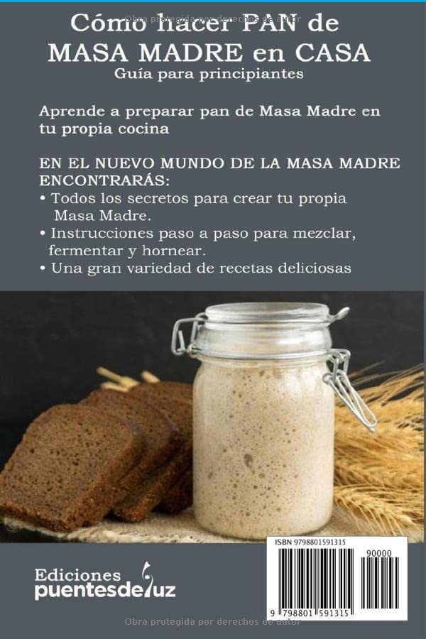 Miniatura 2 de Cómo hacer Pan de Masa Madre en casa Guía para principiantes (Spanish Edition)