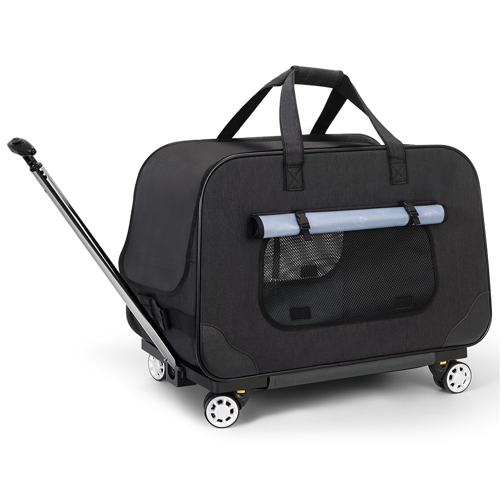 Sacs de Transport pour Chiens Chats，Pliant Sac Respirant Pet Carrier Voyage De Plein air