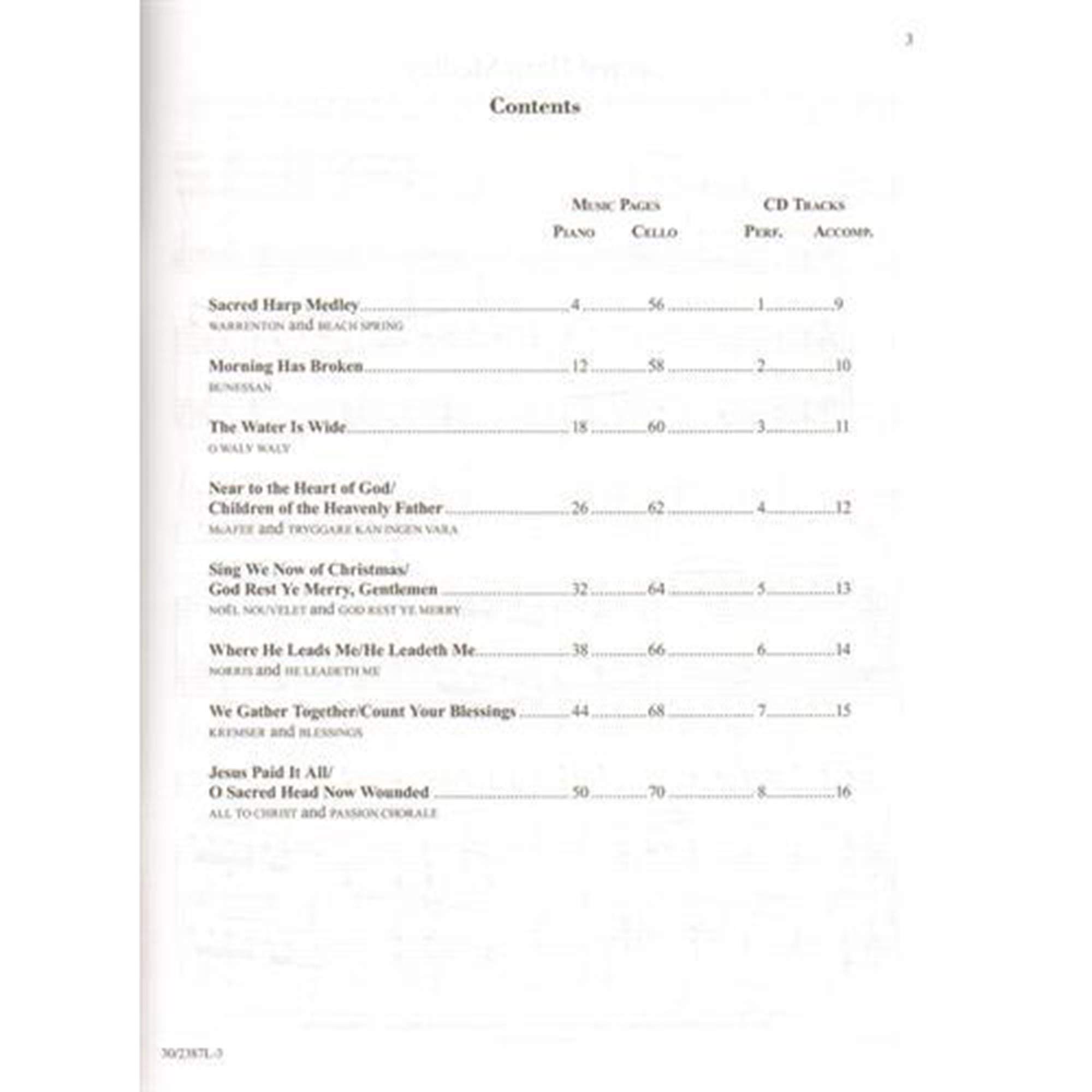 Cello Solos for Worship: Arranged with Keyboard Accompaniment