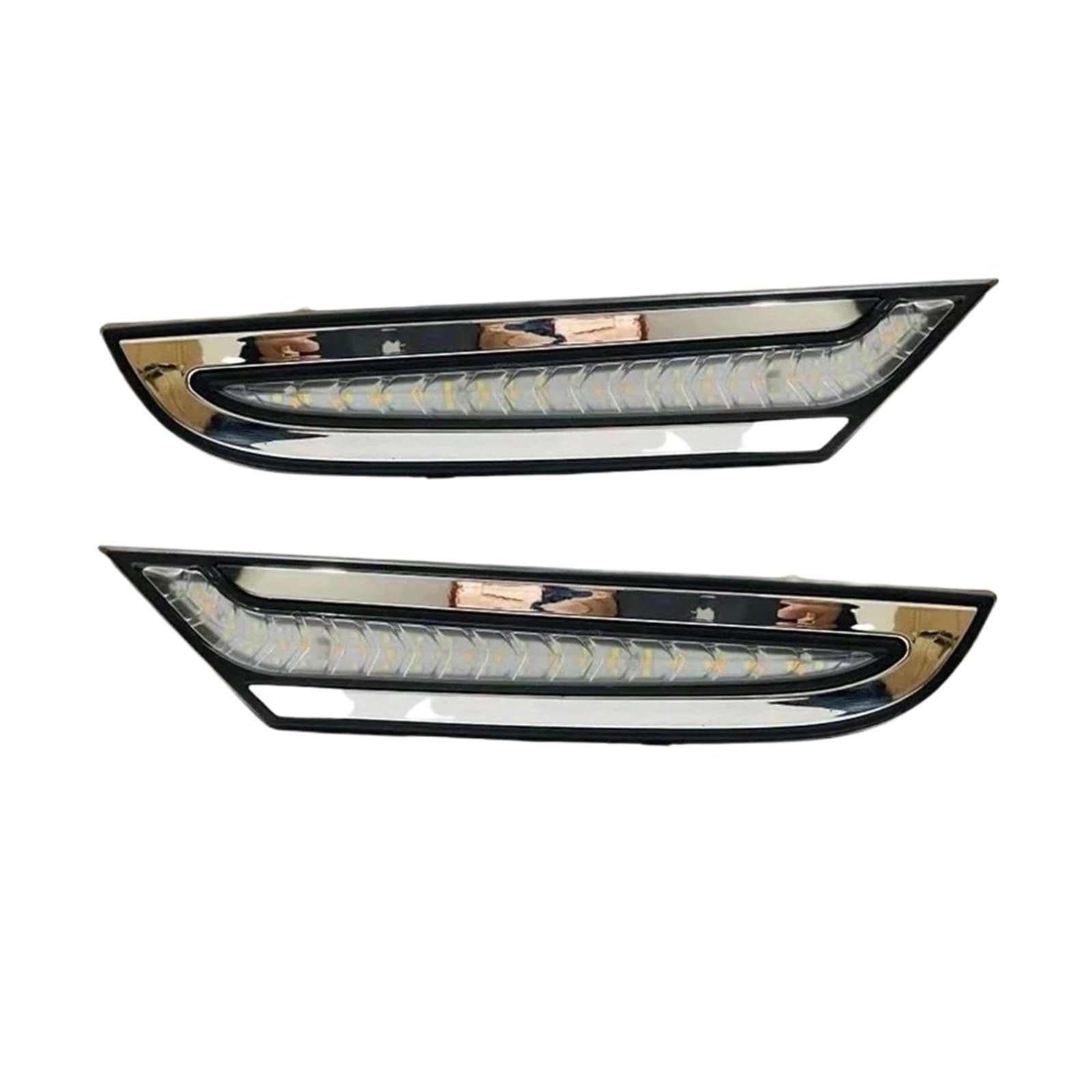 Shuogoufeng Store Reflektor LED 24 V kompatybilny z Actros MP3 Przednie światło kierunkowskazu Światła do jazdy dziennej Dynamiczny kierunkowskaz Nakładki na lampy