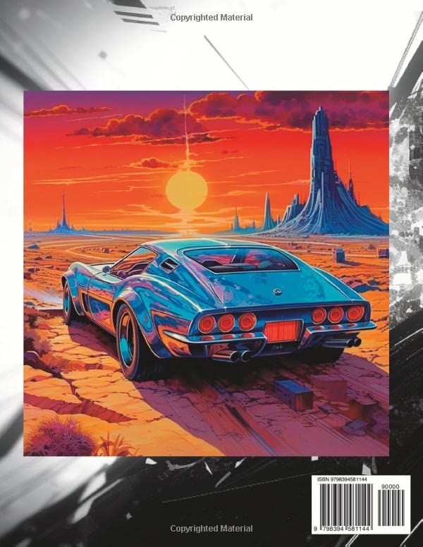 Corvette Stingray poster retro : affiche collection américaine - 3