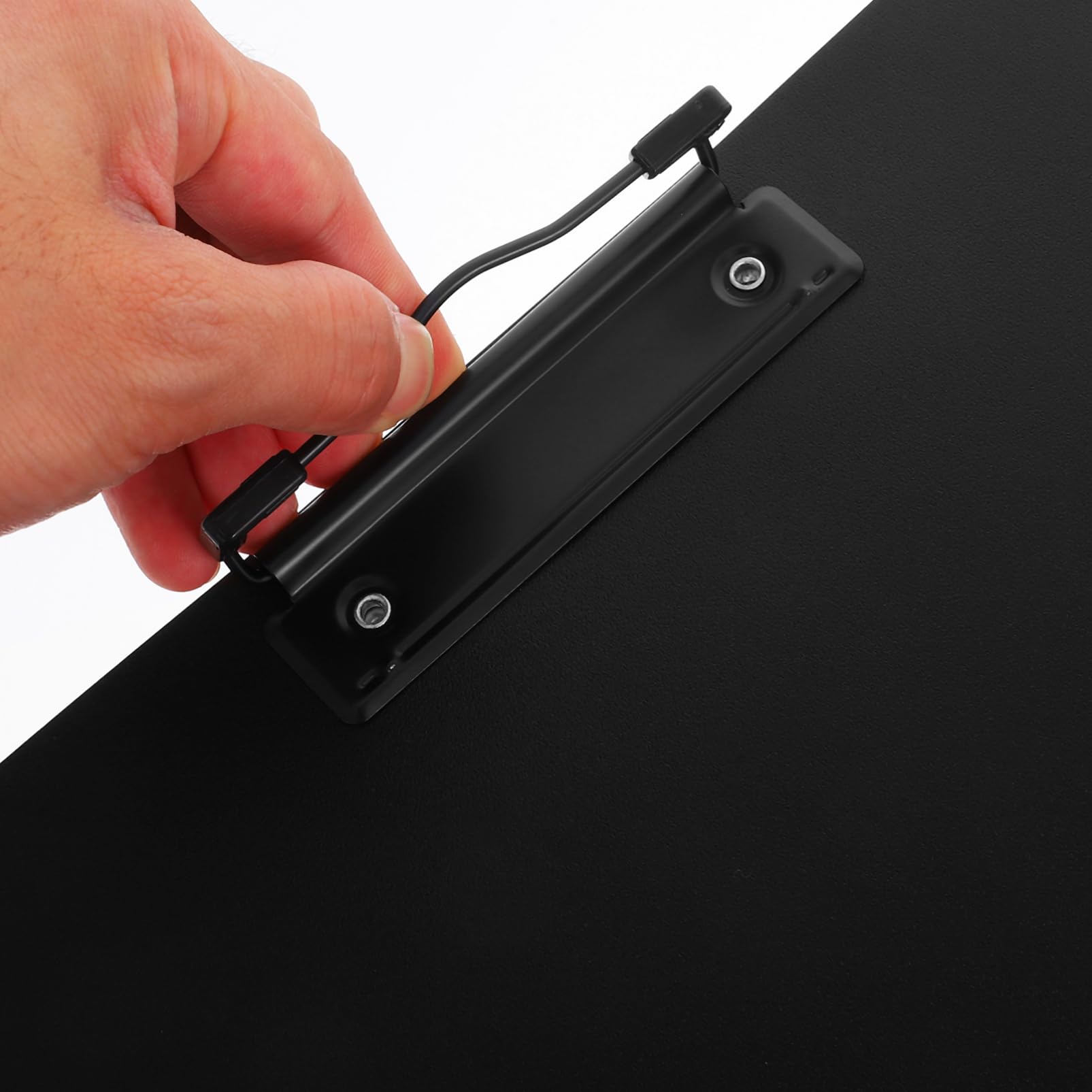 NUOBESTY 6pièces Porte-documents Pliable avec Double Pince pour Organisation de Documents Étanche et Léger pour Usage de Bureau ou Personnel