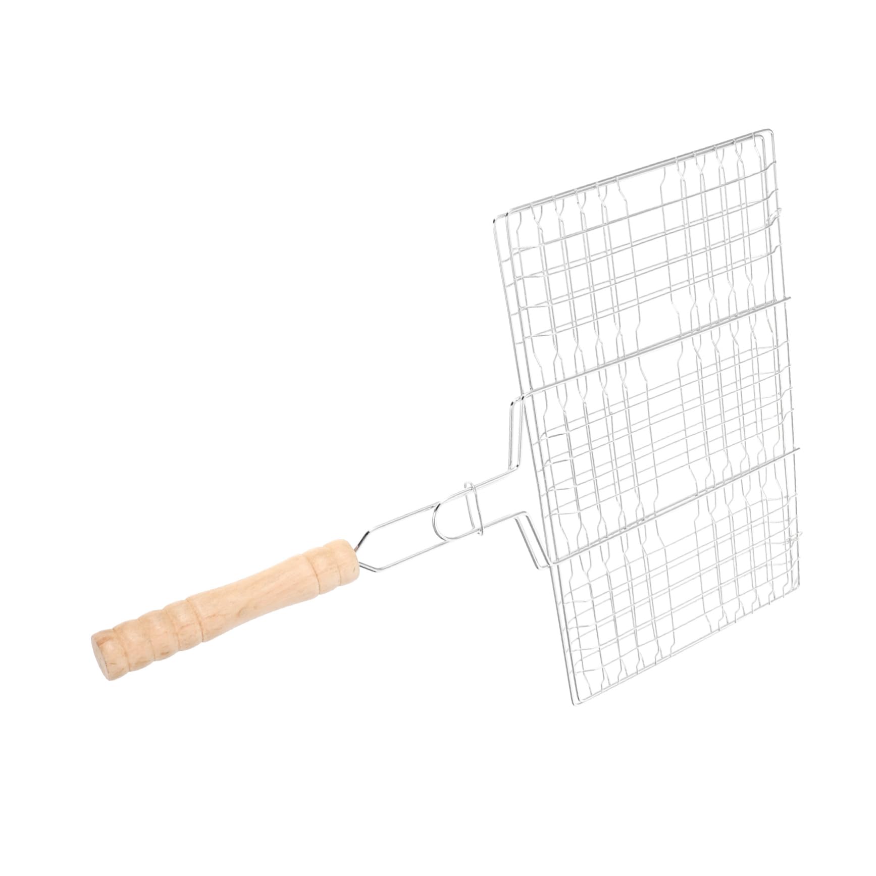 Mipcase Large Grilling Utensils for Fish Meat and Vegetables Bbq Accessories for Camping and Picnics with Reinforced Grip and Easy Clean Design