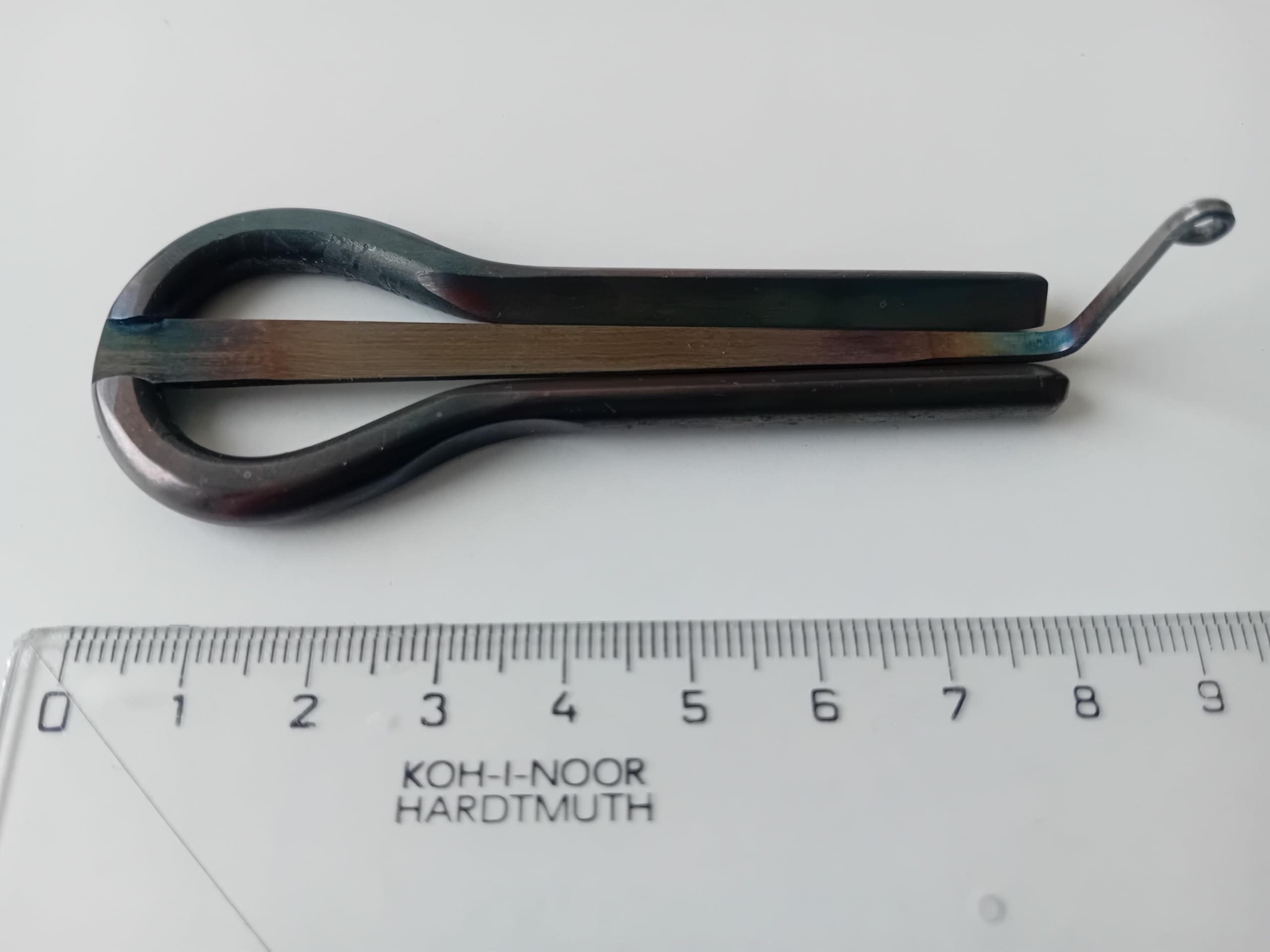 Jaw Harp - The Deep, acciaio, forgiato, grado universale, 85 mm (3,3 pollici), tono basso.