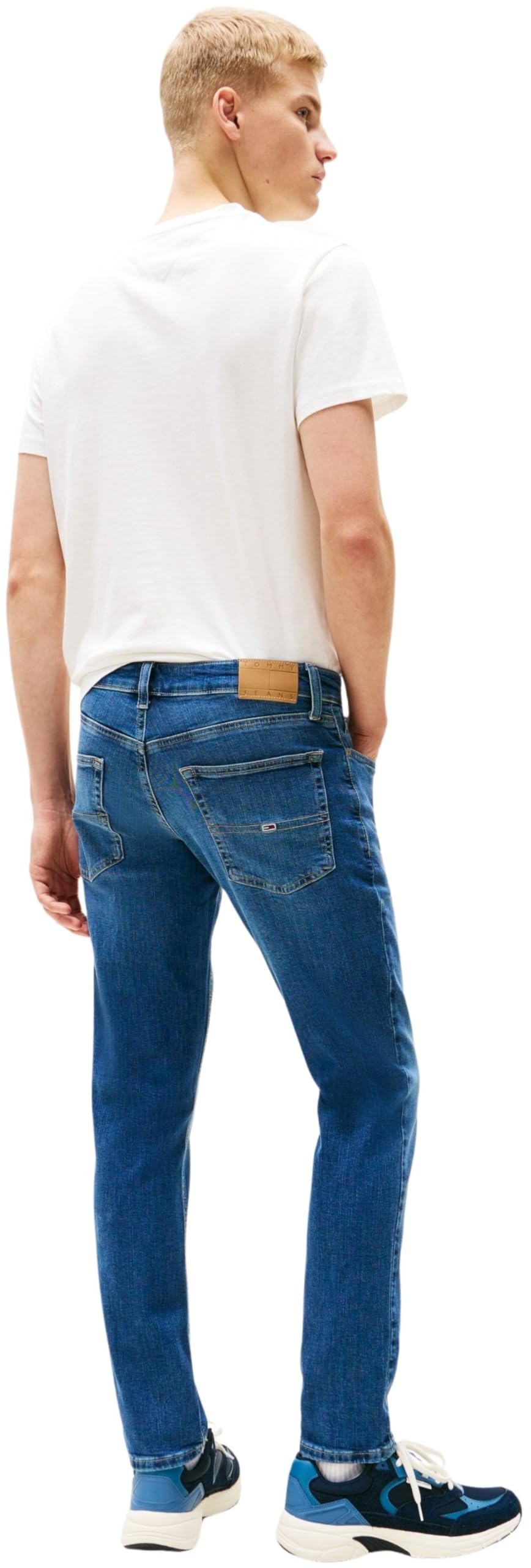 Tommy Jeans Herren Jeans Hose Scanton Slim Fit Stretch