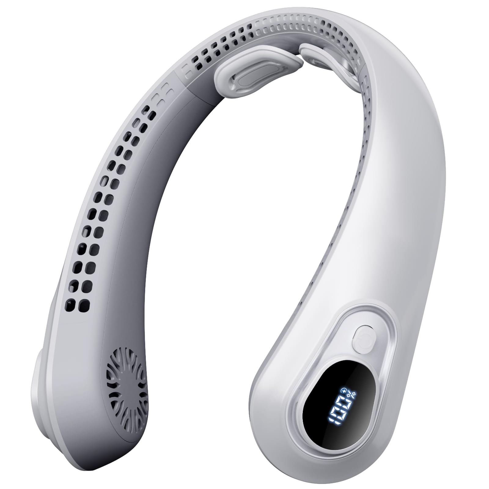 FYALLASO Portable Neck Fan with LED Display