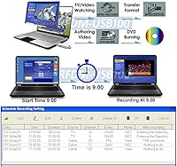 Vista 4 de Sintonizador de TV por cable USB analógico universal con entrada RCA AV + software DVR