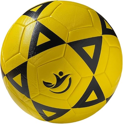 Prime Quality Wellness Balón de fútbol de la Liga de Calidad de la Copa del Mundo, tamaño 5, termalmente consolidado, peso oficial, liga profesional