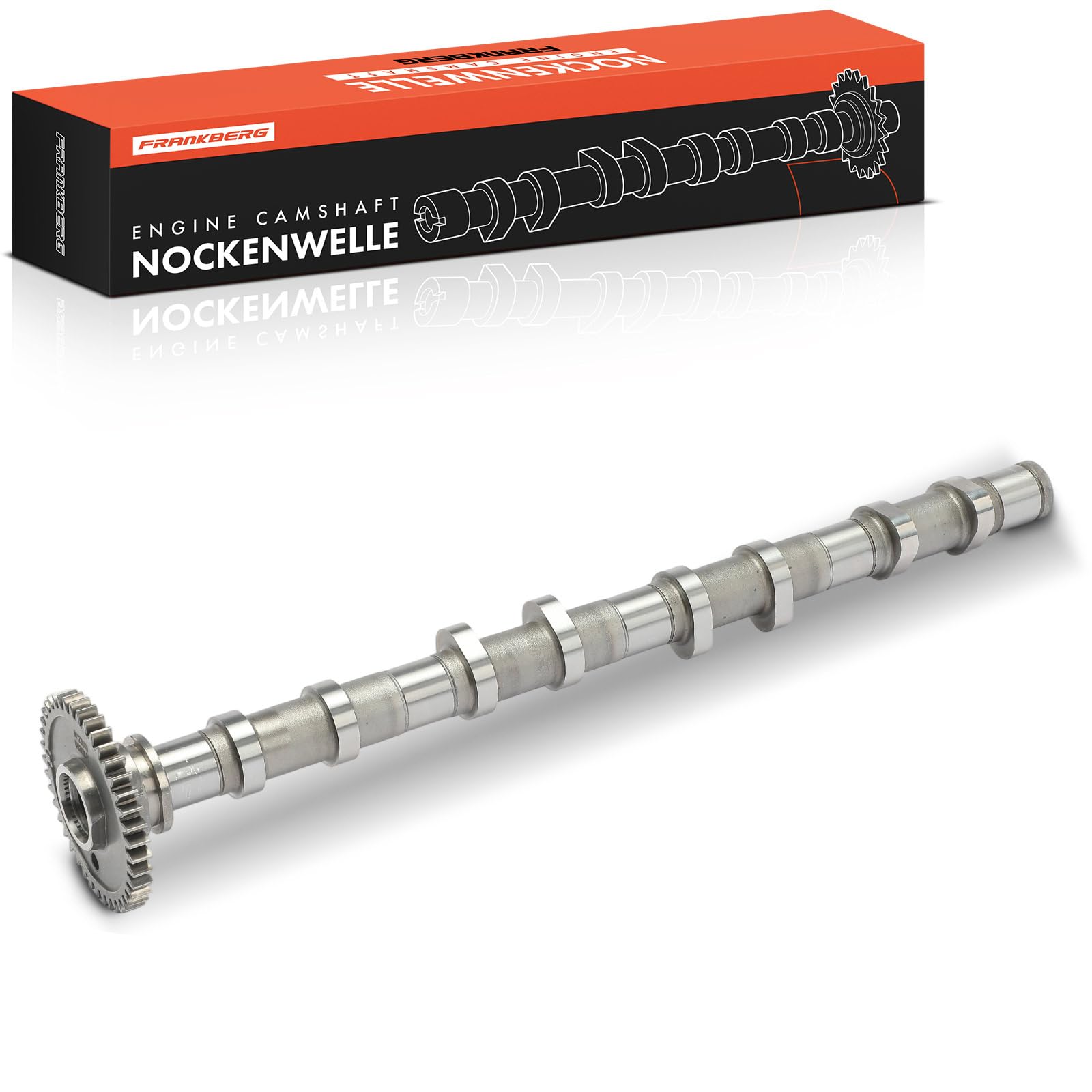 Frankberg Árbol de levas 11318575438 | Compatible con: Serie 3 Touring G21 G81, Serie 3 Touring G21, 6 Gran Turismo G32, Serie 7 G11 G12, Serie 3 Touring E91