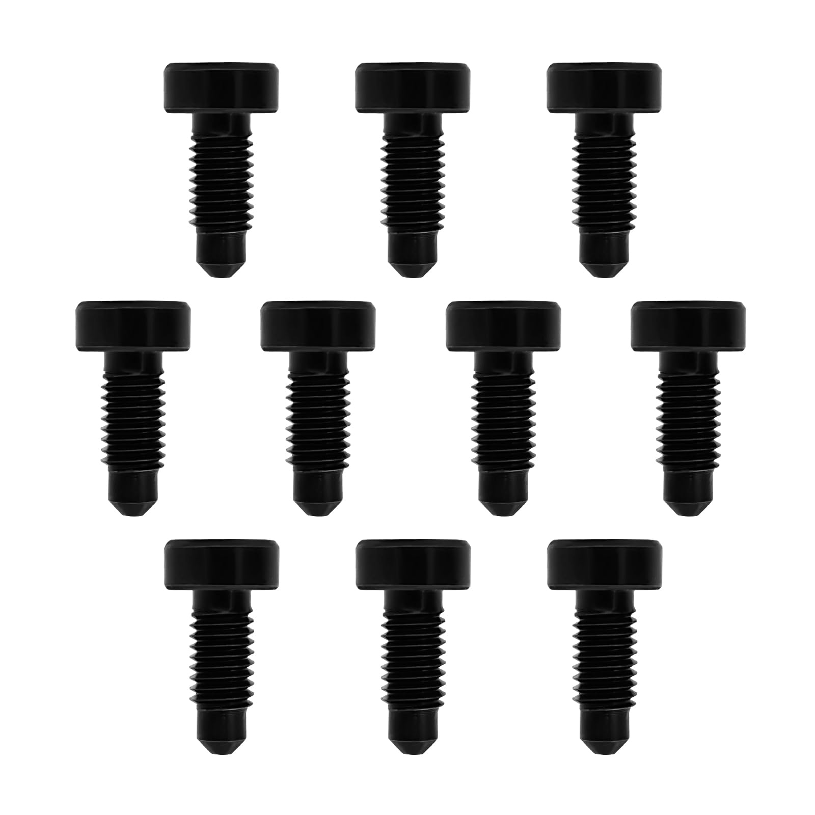10 Pièces de Rechange pour Vis à Tête Cylindrique N90931602 Compatible avec VW Compatible avec Alltrack Compatible avec Seat Compatible avec Golf