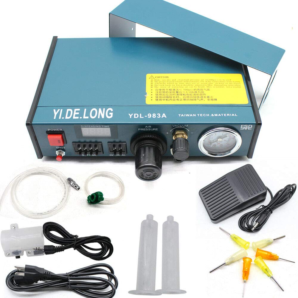 Auto Digital Display Glue Dispenser, Digital Control System, 220V Professional Precision Glue Dispenser, Adhesive Controller Dropper Machine