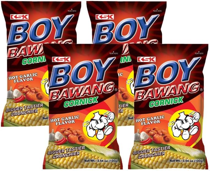 Boy Bawang Cornick (Hot Garlic Flavour) 100g