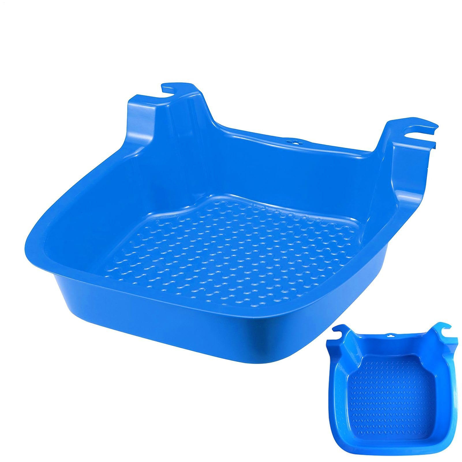 Lavabo per piedi per piscina, portatile, accessorio per vasca da bagno, antiscivolo, design robusto