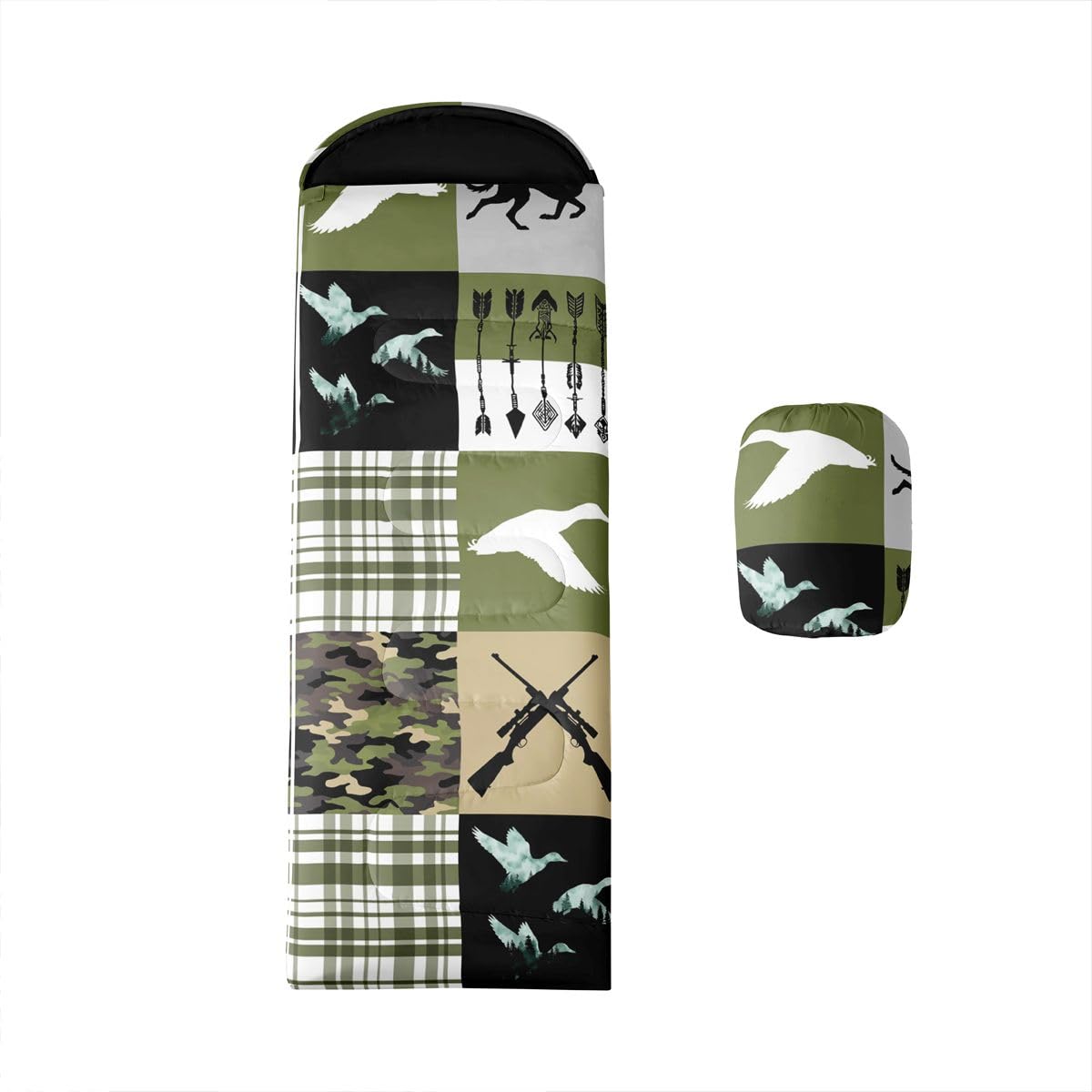 Feelyou Mallard Duck Kids Sleeping Bag for Teens