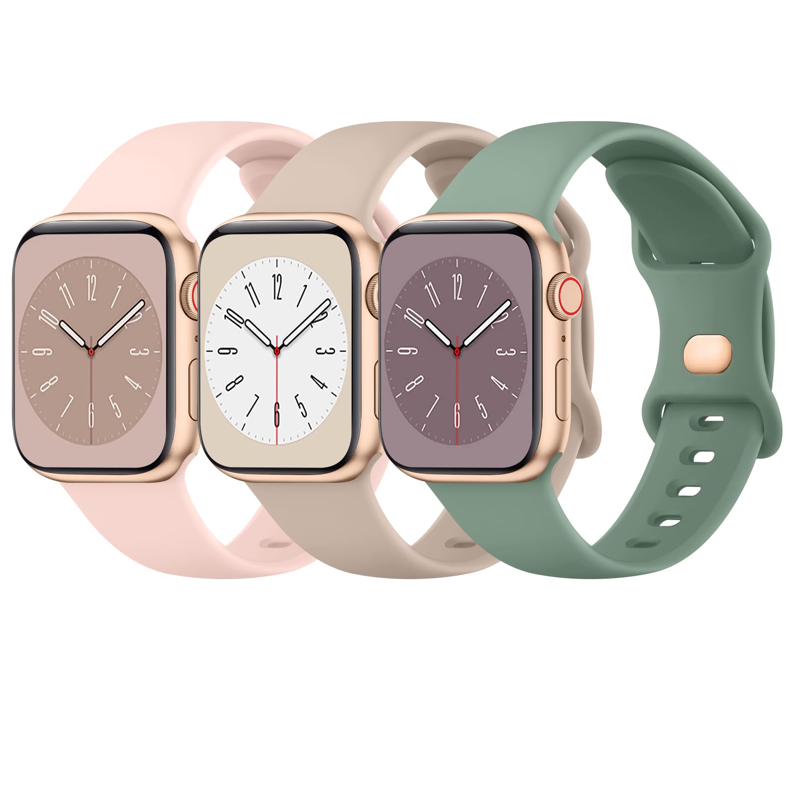 Tobfit 3-Pack Strap Compatible with Apple Watch Series 10/9/8/7/6/5/4/3/2/1/SE 1 2 – 38mm/40mm/41mm/42mm/44mm/45mm/49mm Replacement Band for Men & Women (Smartwatch Not Included)-picture-30