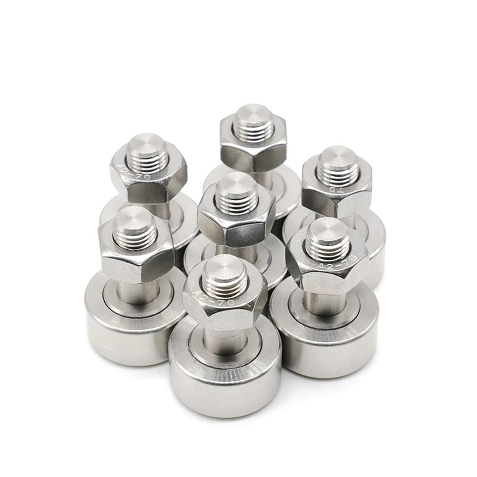 Cuscinetti a sfere a gola profonda 10Pc CFS6V Cuscinetto a rulli di scorrimento Cuscinetto a rulli di scorrimento M6X12X21,5 mm Cuscinetto a rulli ad aghi con bullone