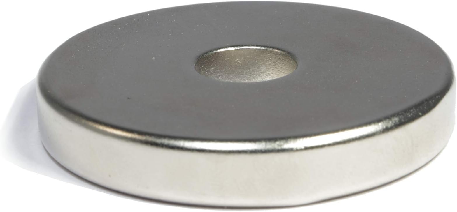 Rundmagnet 51 x 6.5 mm bis 11 kg Power Magnet rund Super-Stark ...