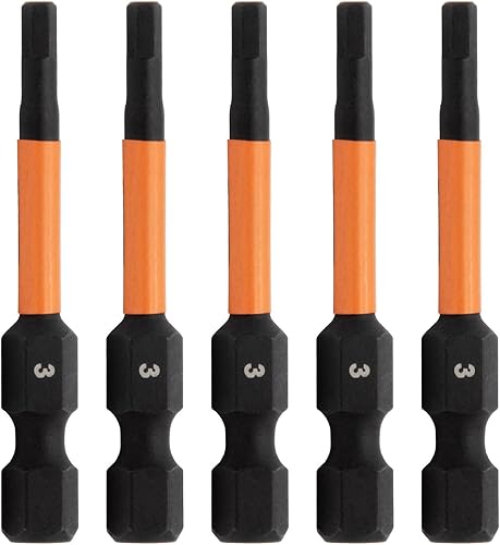 Miniatura 9 de Broca hexagonal de impacto de 732 pulgadas  Brocas hexagonales de acero S2 de liberación rápida 14 de acero S2 de 2 pulgadas 732 pulgadas (paquete