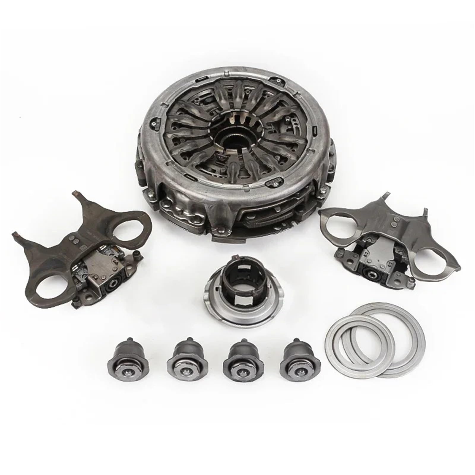 Ngavxcm Clutch Kit Set Manual Transmission Housing Fit For Ford Fit For Focus Fit For Fiesta 2012-2019 6Dct250 Dps6 Transmission Dual Clutch Fork Kit 602000800 Sealed Housing(Clutch Kit Set)